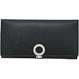 ブルガリ BVLGARI 財布 長財布 レディース 二つ折り レザー 本革 BVLGARI BVLGARI ブルガリブルガリ ブラック 黒 30412 BLACK シンプル