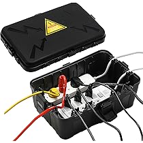 Amazon | EdisonBrain コンセント ボックス 盗電防止 雨よけ