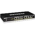 【正規品】 ネットギア NETGEAR スイッチングハブ 8ポート 1G PoE+ (83W) 金属筐体 静音ファンレス メーカー3年保証 アンマネージスイッチ GS308PP-100AJS