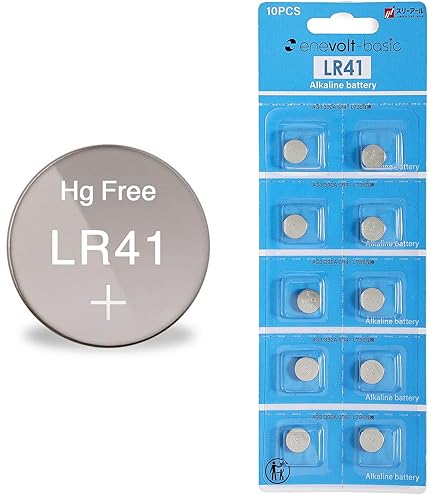 Amazon | SUNCOM LR41アルカリボタン電池10個パック×20シート(計200個 