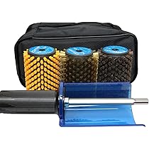 Amazon | スノーボード スキー ワックス掛けブラシ 回転ブラシセット