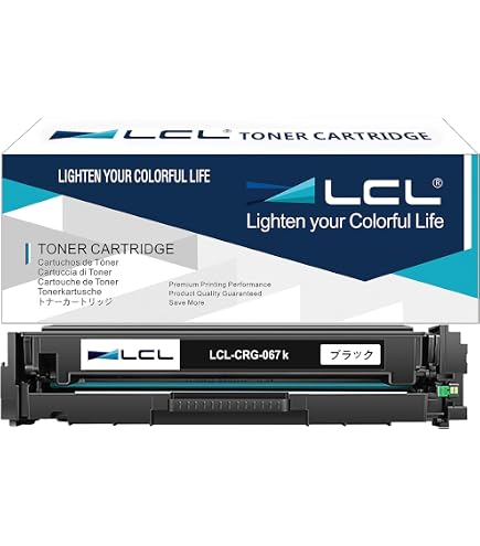 Amazon.co.jp: LCL CANON用 キャノン用 CRG-067 (4色セット) 互換 Amazon.co.jp: LCL CANON用 キャノン用 CRG-067 (4色セット) 互換