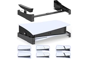 【PS5/PS5 Slim/PS5 Pro対応】PS5 Slim 横置きスタンド 放熱改善 転倒防止 地震対策 傷付き防止 新型PS5スタンド PS5/PS5 スリム 通常版とデジタル版両対応 PS5周辺機器 黒