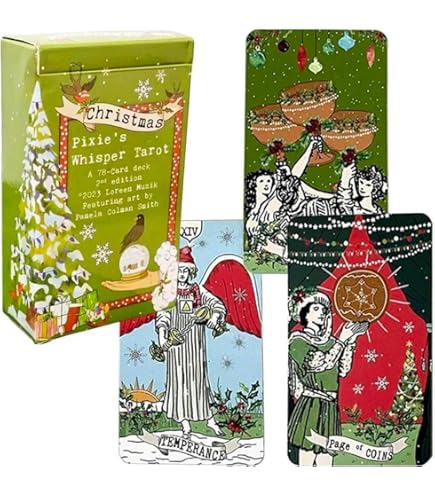 クリスマス☆タロットカード☆Starry Night Tarot 約1〜3日以内の発送お手続き】STARRY NIGHT CHRISTMAS EDITION