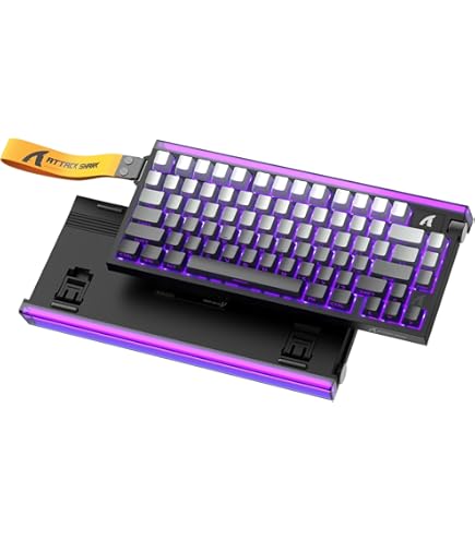 Amazon | 【ATTACK SHARK R68HE ブラック】磁気スイッチ ゲーミング