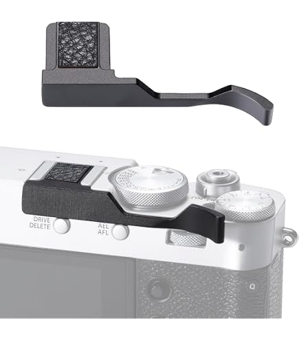 Amazon | 富士フイルムX100VI用ハンドグリップ(ブラック) | カメラ用