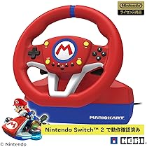 SW マリオカートレーシングホイール 2個セット 中古 SW マリオカート