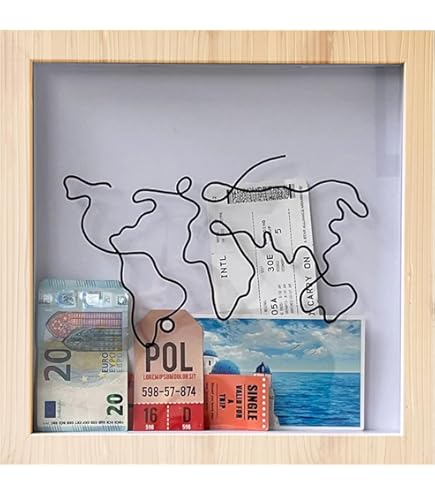 Amazon.co.jp: アドベンチャーアーカイブボックスフレーム世界地図