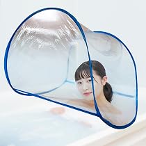 Amazon.co.jp: 【10秒で簡単サウナ♪】お風呂 自宅 サウナ 折りたたみ