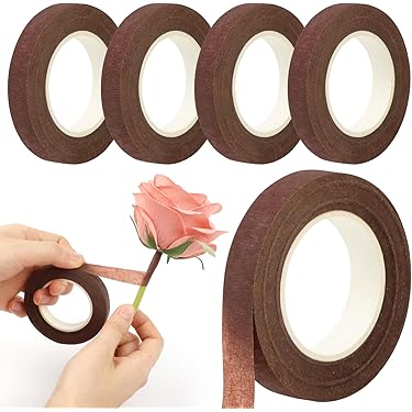 フローラテープ テープ クラフト アレジメントテープ 赤 レッド 4個 フローラテープ テープ クラフト アレジメントテープ 赤 レッド 4個