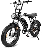 Amazon | Houpet 電動アシスト自転車 20インチ 極太タイヤ 5段階