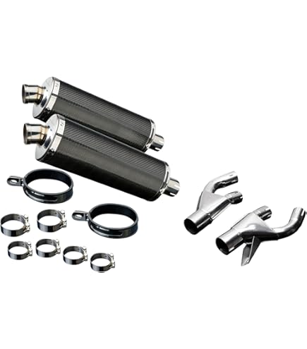 Amazon | DELKEVIC スリップオンカーボンマフラー☆YAMAHA