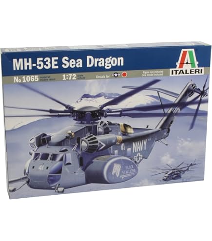 Hasegawa HAPT01 – Hélicoptère SH-3H Sea King échelle 1:48, 172 Pièces