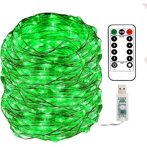 Areskey LEDイルミネーションライト フェアリーライト USB式 100球 10m ジュエリーライト 防水ワイヤ…