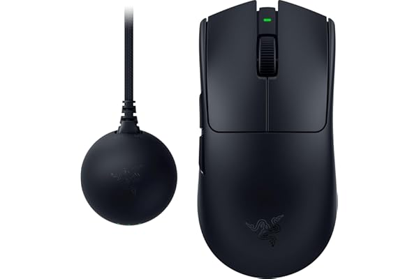 Razer レイザー Viper V4 Pro ゲーミングマウス 49g 超軽量 8,000Hzドングル同梱 ワイヤレス HyperSpeed Wireless 第3世代 Razer Focus Pro オプティカルセンサー 50,000DPI 第4世代 オプティカルマウススイッチ 180時間駆動 オプティカルスクロールホイール 6ボタン ヴァイパーブイフォー プロ 【日本正規代理店保証品】