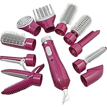 ヘアドライヤー ブラック ブラシアタッチメント付き 71Uva7pc-oL._AC_UL210_SR210,