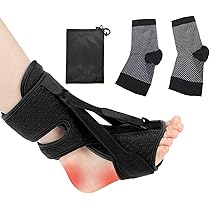 ブラック ストレッチサポーター 足首開き ブラック ストレッチサポーター 足首開き