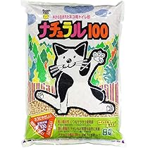 Amazon | 猫砂 0101 スーパーキャット ナチュラル100 猫用 8L×4袋
