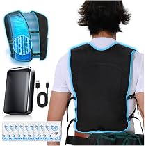 Amazon | [UNISO] 【超強冷感 最大30時間保冷】水冷服 水冷ベスト冷却