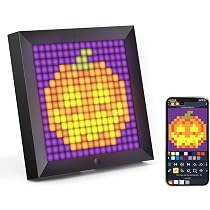 Amazon.co.jp: Divoom Pixoo LEDピクセルディスプレイ デジタル時計