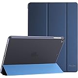 ProCase iPad 9.7 ケース 6世代 2018/ 5世代 2017, iPad Air 2 1 保護カバー, ３つ折り スマートケース TPUバックカバー スタンド機能 - ネービー