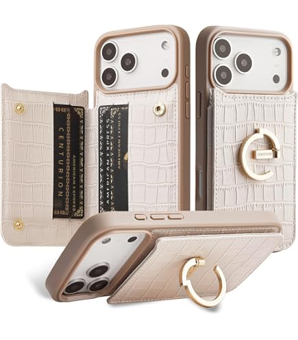 Amazon.co.jp: CUSTYPE iPhone 15用 ケース 財布 女性用 カード