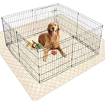 Amazon | YumeTail ペットサークル 犬 ペットフェンス サークルケージ