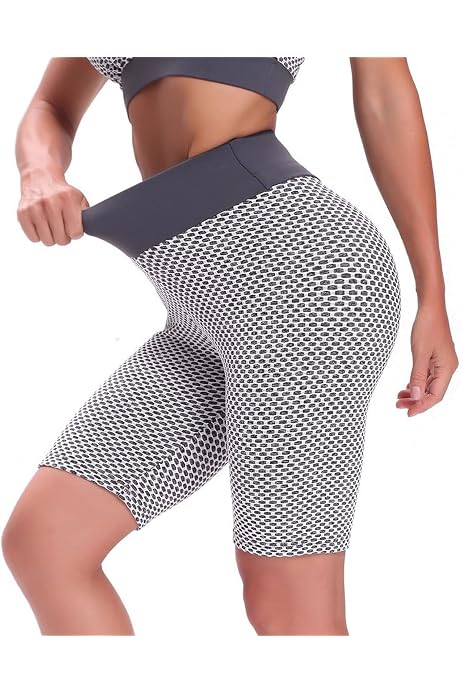 Butt Lifting Yoga Shorts for Women High 