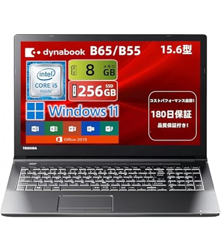 Amazon.co.jp: 【整備済み品】 ノートパソコン DynaBook B55 / B65