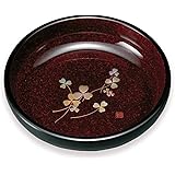 紀州のぬりもの 菓子鉢 7.0 石目塗 クローバー 22-57-8 菓子器 菓子器具 小 おしゃれ かわいい 漆器 日本製