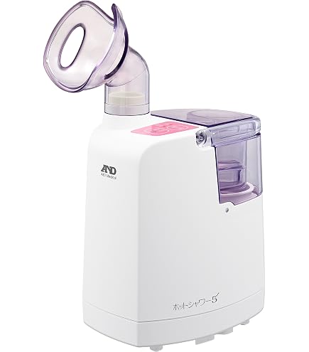 Amazon | A&D 超音波温熱吸入器(ホットシャワー5 プラス)ブルー ≪家族