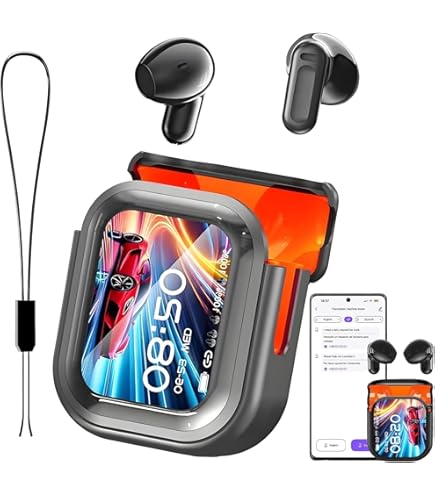 イヤホン Wooask M3 Translator Earbuds 3-in-1 Wooask M3 AI Translation Earbuds Real Time, 144 Languages