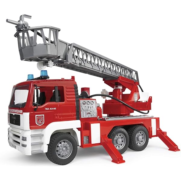 Amazon.co.jp: bruder(ブルーダー) MAN 消防車 BR02771 : おもちゃ