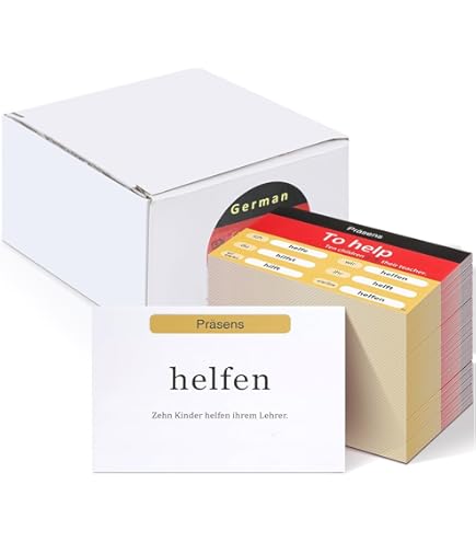 German Language Classroom Poster 18x24 Inches - Deutsch-English Bilingual School Chart