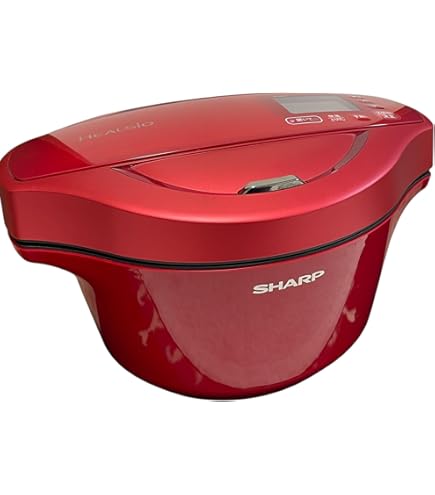 シャープ ヘルシオ ホットクック 自動調理鍋 KN-HW16D-R