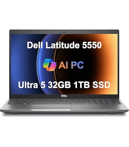 Amazon.co.jp: Dell Latitude 5550 15 ビジネスAIノートパソコン、15.6