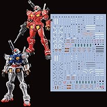 Amazon | ガンダム GQuuuuuuX シリーズ 専用 水転写式デカール 蛍光