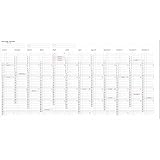 Amazon タイムシステム 21プロジェクト週間計画表 ビジネスツール A5 システム手帳用リフィル 文房具 オフィス用品