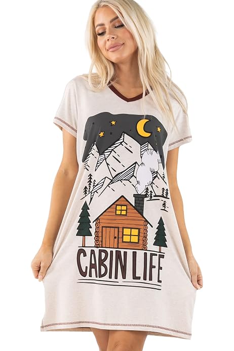Bear Hug Grey Nightshirt 