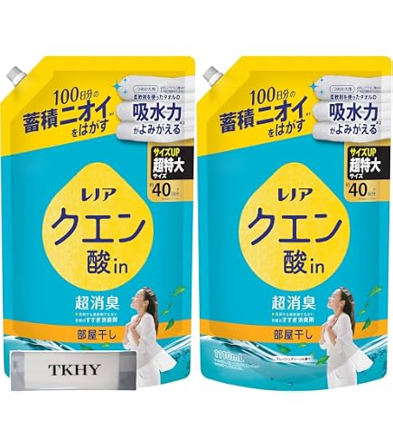 Amazon | 【まとめ買い2袋】レノア クエン酸in 超消臭 衣類のすすぎ消