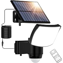 Amazon.co.jp : 161 LED ソーラーライトセンサーライト屋外 【3つ知能