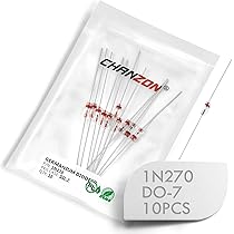Amazon.co.jp: （10個入り）Chanzon1N270ゲルマニウムダイオード