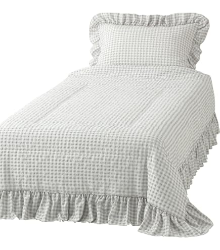 Francfranc冷感ふわろ フリル肌掛けふとん ダブル　新品　在庫確認必要❗️ 2024年モデル】【オンラインショップ限定】ふわろ冷感肌掛け