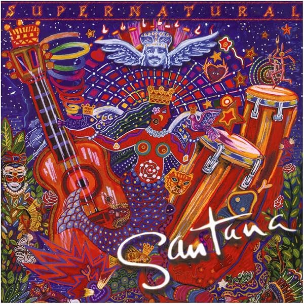 ★ＥＵオリジナル１８０g重量盤★『スーバーナチュラル』サンタナ２枚組ＬＰ Amazon.co.jp: Santana - Supernatural (2 LP): ミュージック