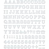 Amazon レジンデコ素材 パジコ 転写シール アルファベット 筆記体 シール ステッカー おもちゃ