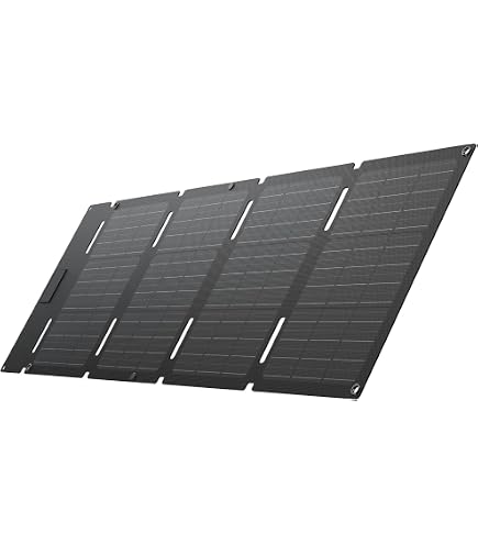 Amazon | EcoFlow 110W Portable Solar Panel, Foldable with Carry