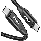 Nimaso USB C Type C ケーブル (Gen2)【100W/5A急速充電 USB3.1 PD対応 4K / 60Hz 映像出力 1m 】タイプc ケーブル MacBook/MacBook Air (2018/2020)、iPad Pro