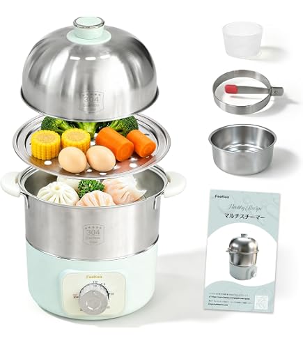 Amazon.co.jp: Tefal VC131170 Electric Steamer, Steam Cooker, Mini