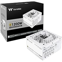 Amazon | Thermaltake TOUGHPOWER GT/1200W ATX 3.1 Snow/PCI Express