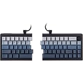 EPOMAKER Split65 QMK/VIA プログラマブルキーボード 2.4Ghz/BT/Type-Cワイヤレスメカニカルキーボード | RGBバックライト付きスプリットレイアウトのエルゴノミクスゲーミングキーボード (Wisteria Lin